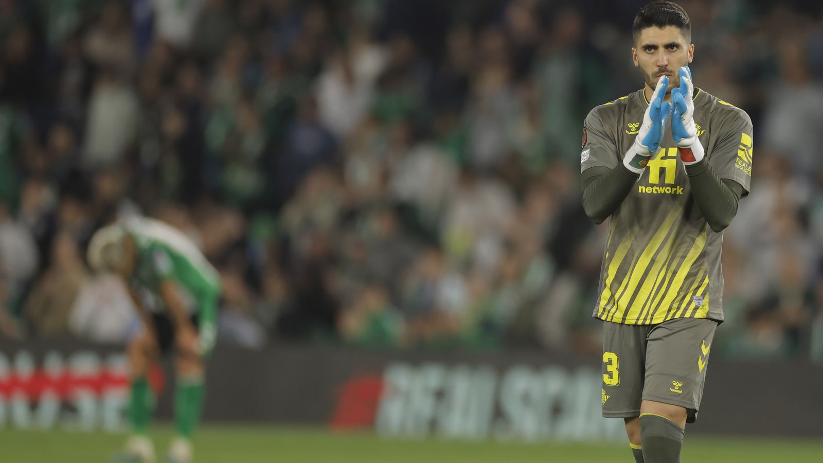 Rui Silva, a la conclusión del último duelo europeo.