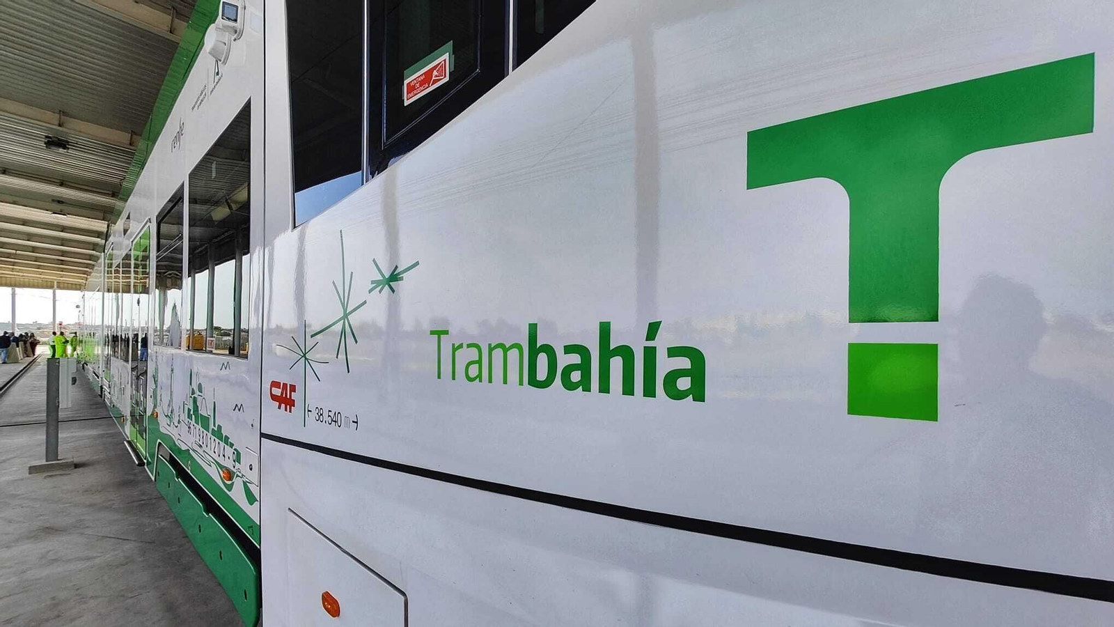 Así ha sido el viaje inaugural del tranvía de la Bahía de Cádiz