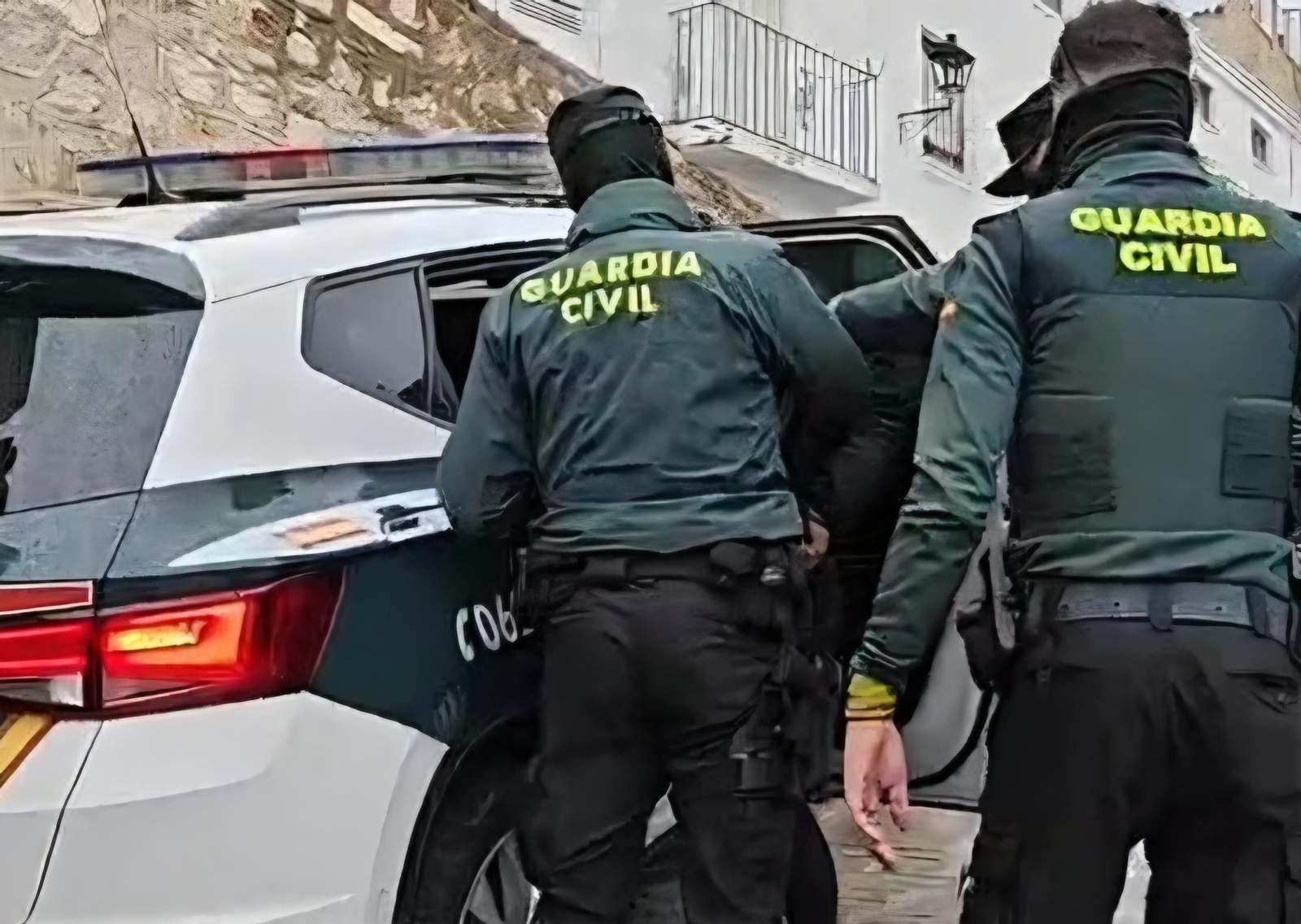 Detención de la Guardia Civil.