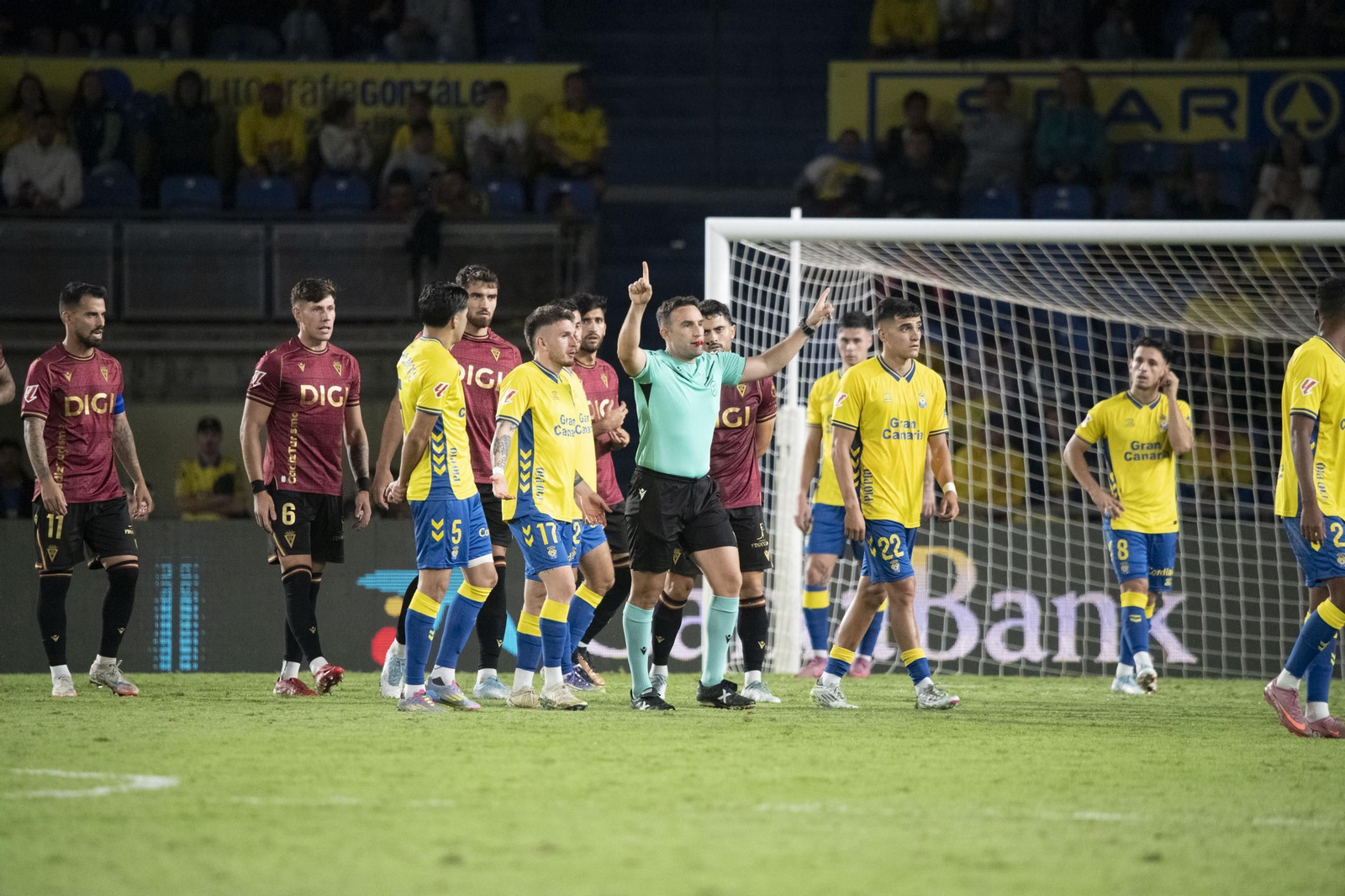Las imágenes del Las Palmas-Cádiz CF