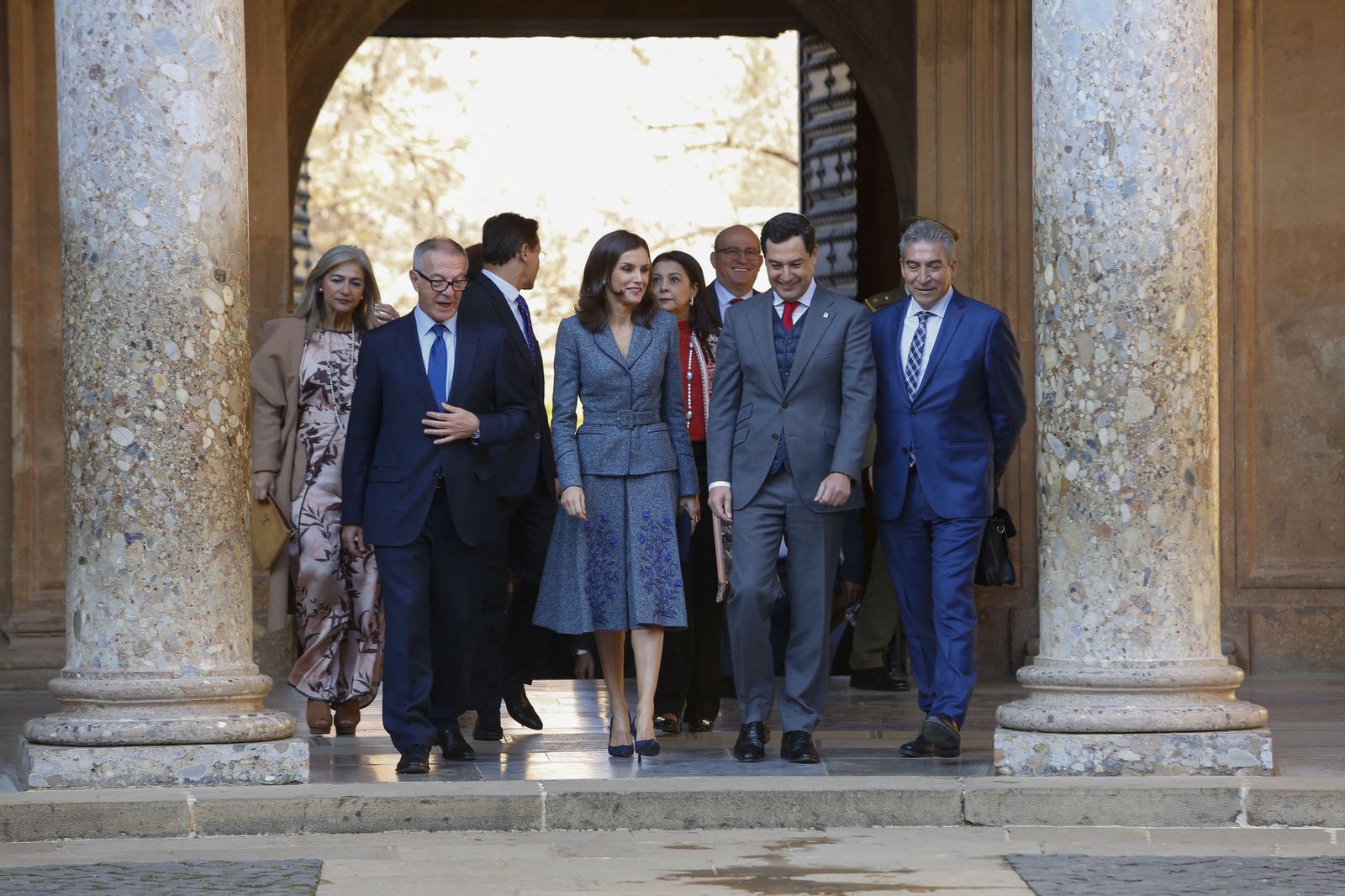 La visita de la reina Letizia, en imágenes