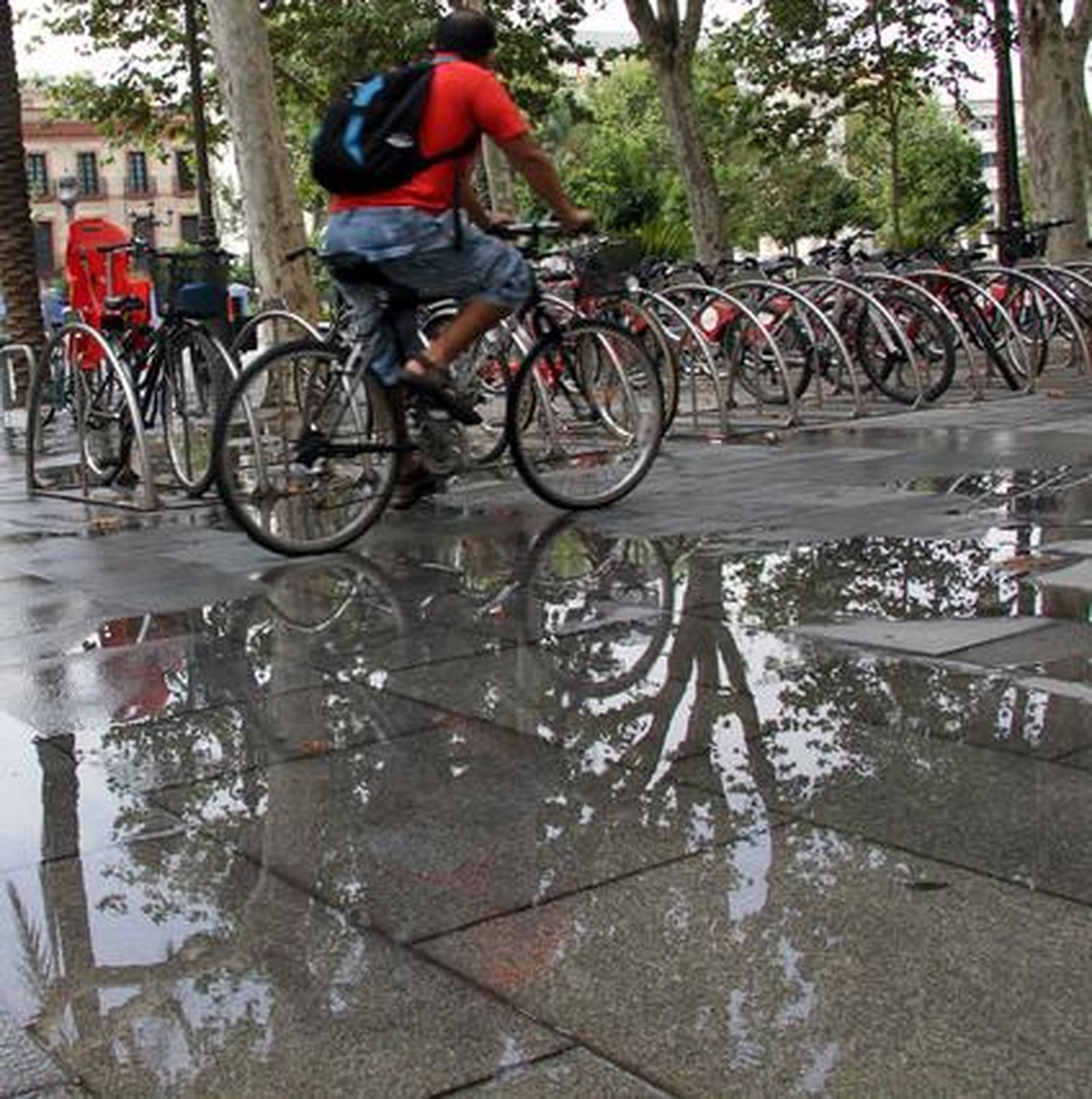 Las lluvias han acompañado a los sevillanos durante todo el día. 

Foto: Diario de Sevilla