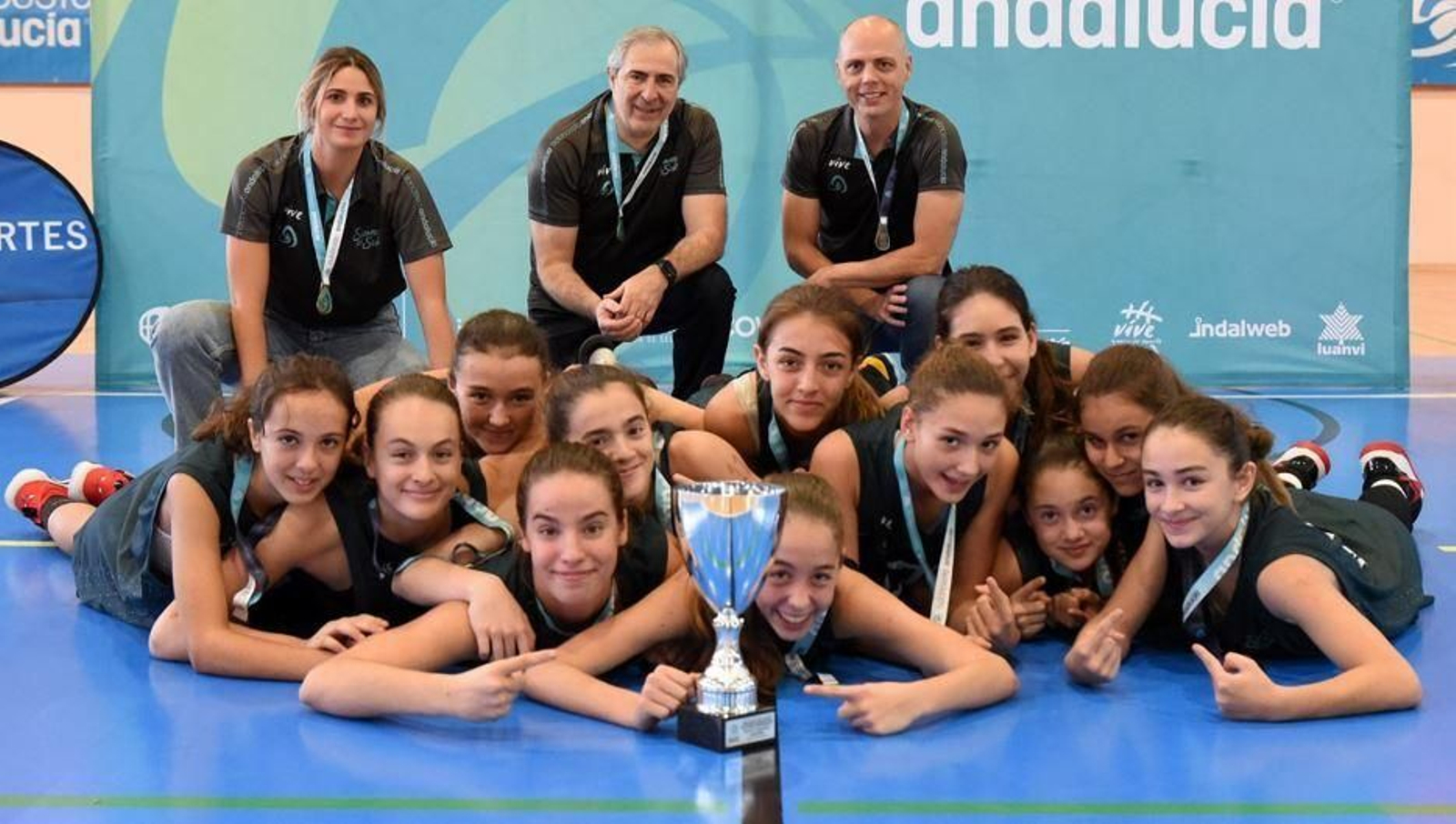 Las fotos de la última jornada del Andaluz infantil femenino de baloncesto de La Línea