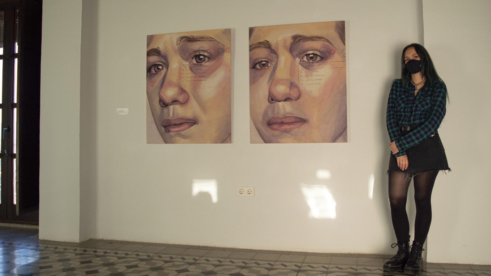 Su obra reconocida con el Premio Alonso Cano a la creación, en detalle