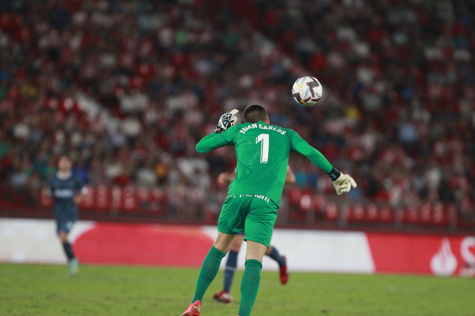 Imágenes del partido de fútbol U.D. Almería-Girona F.C.