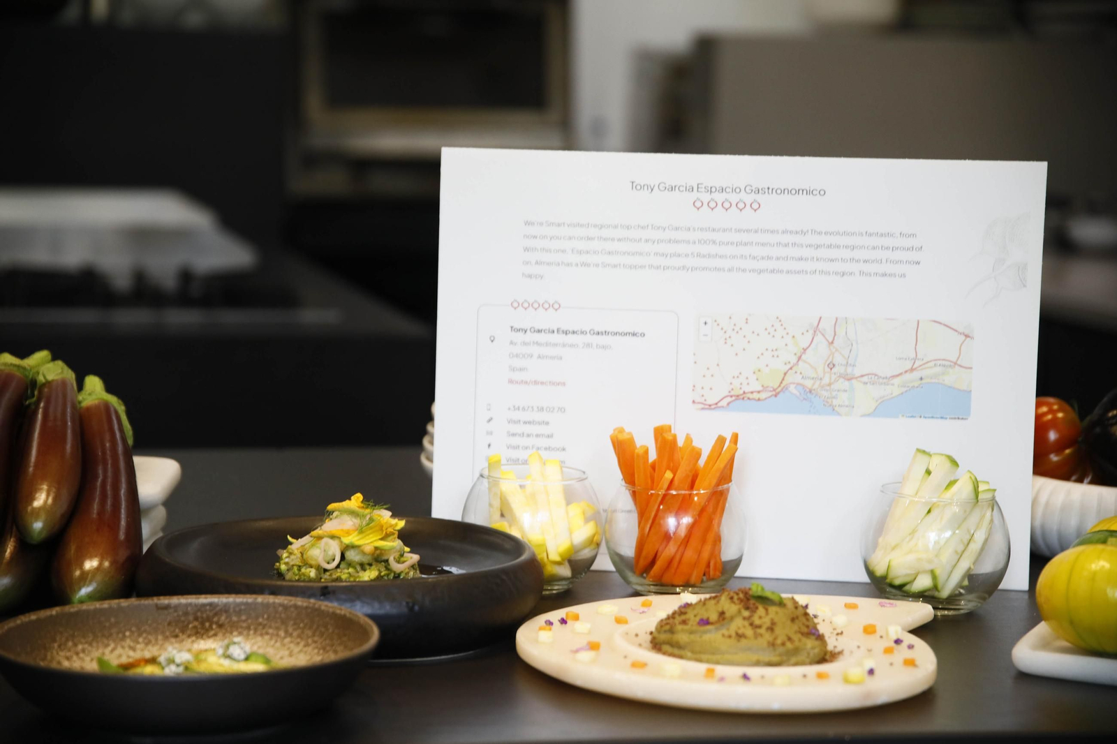 Las imágenes de una nueva variedad de berenjena en Almería