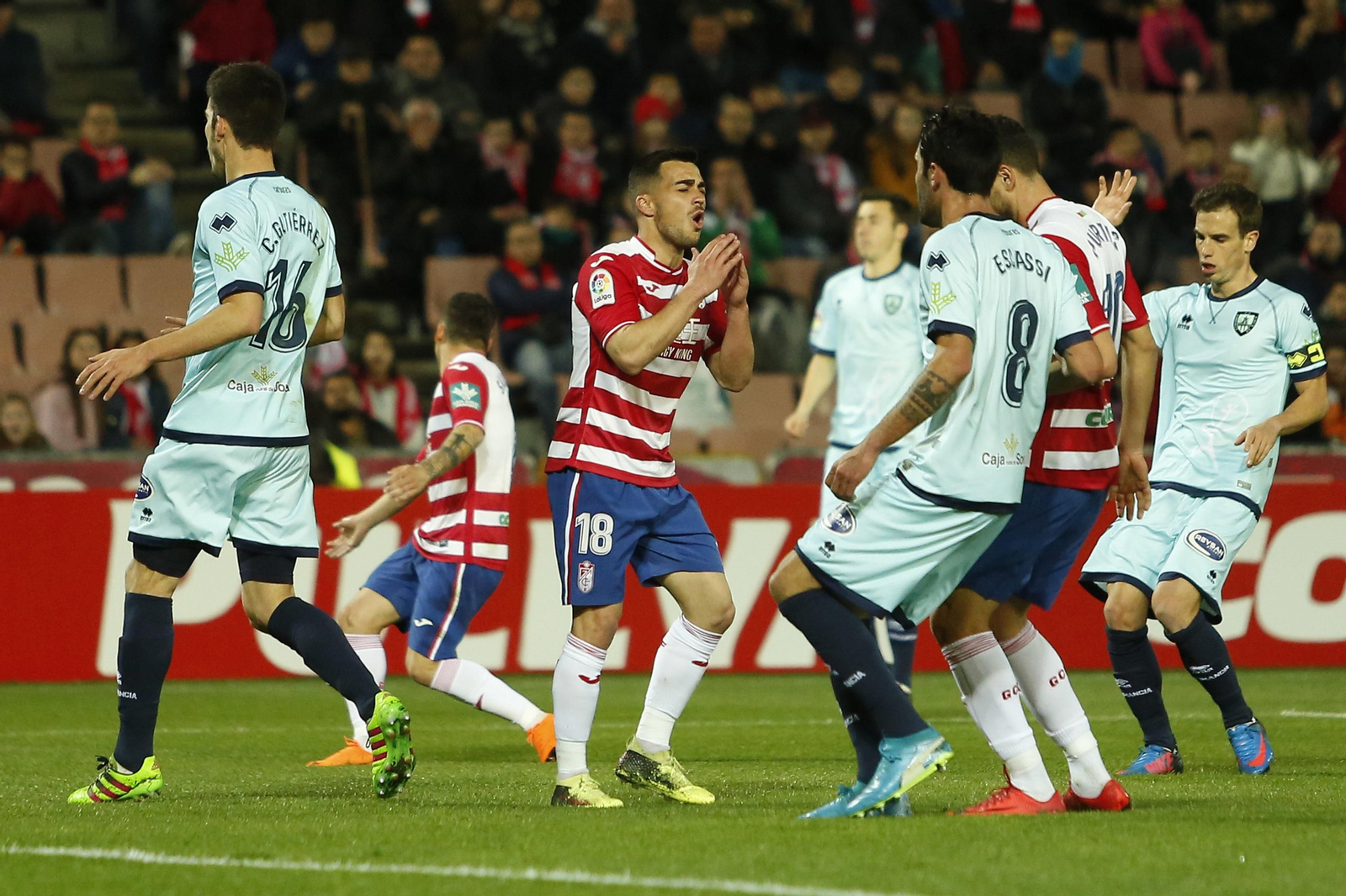 Las imágenes del Granada-Numancia