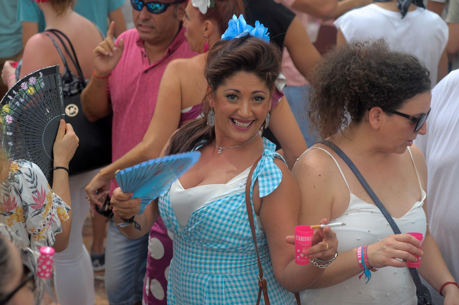 La Feria del Centro en Málaga, este miércoles en fotos
