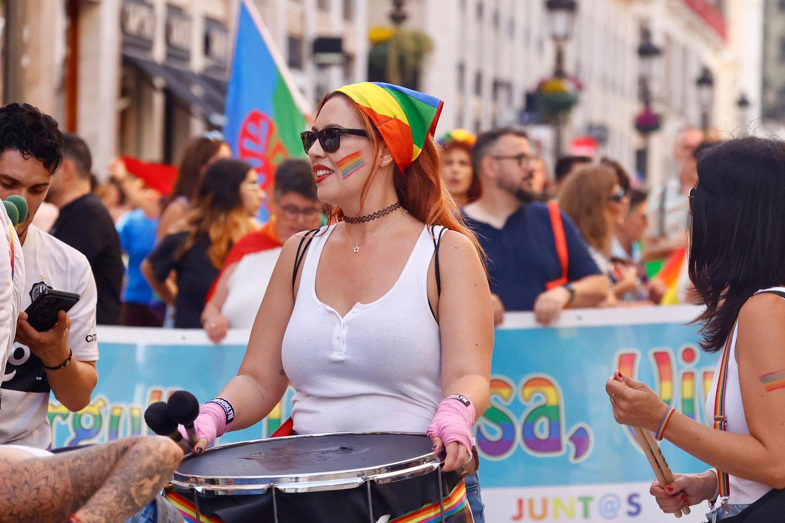 La manifestación en Málaga por el Día del Orgullo, en fotos