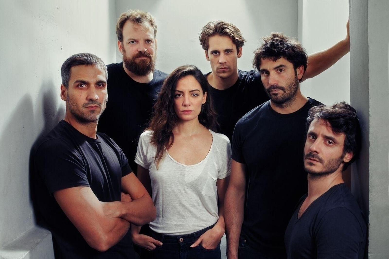 Elenco de 'Jauría', una obra escrita a partir de las transcripciones del juicio realizado a La Manada.