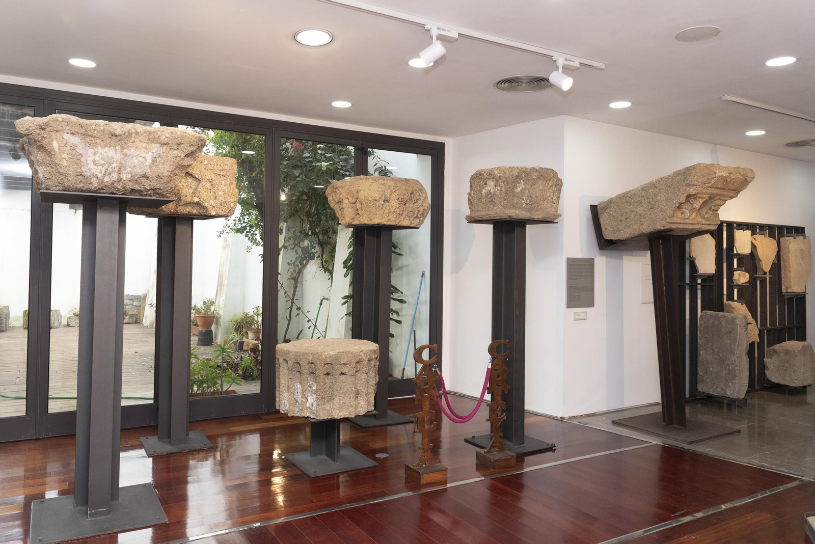 Fotos de la exposición permanente de Carteia en el Museo Municipal de San Roque