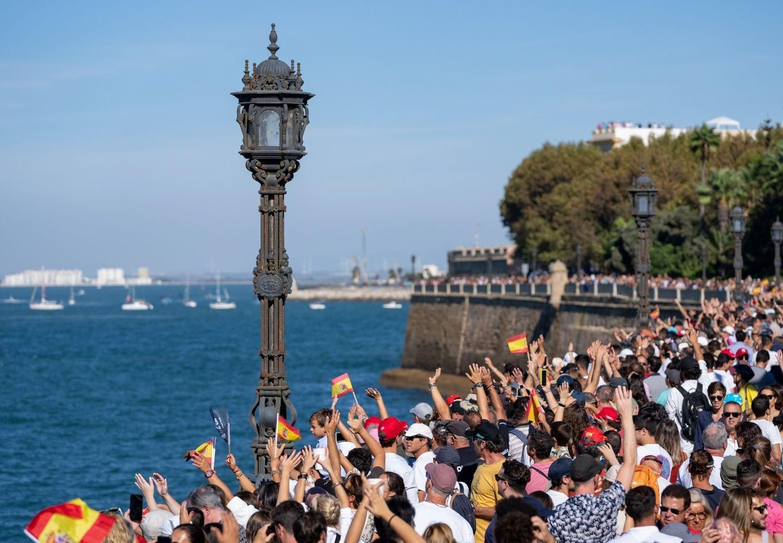 Imagen de archivo del ambiente de la Sail GP en la pasada edición