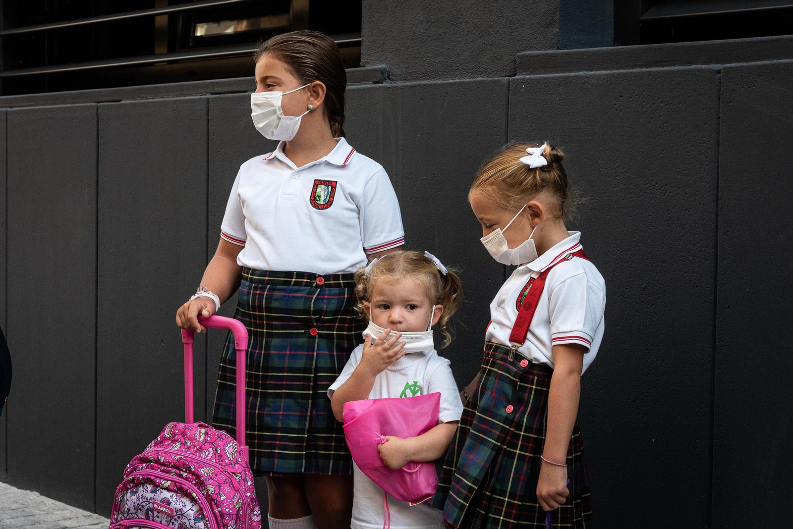 Imágenes de la vuelta al cole en Huelva