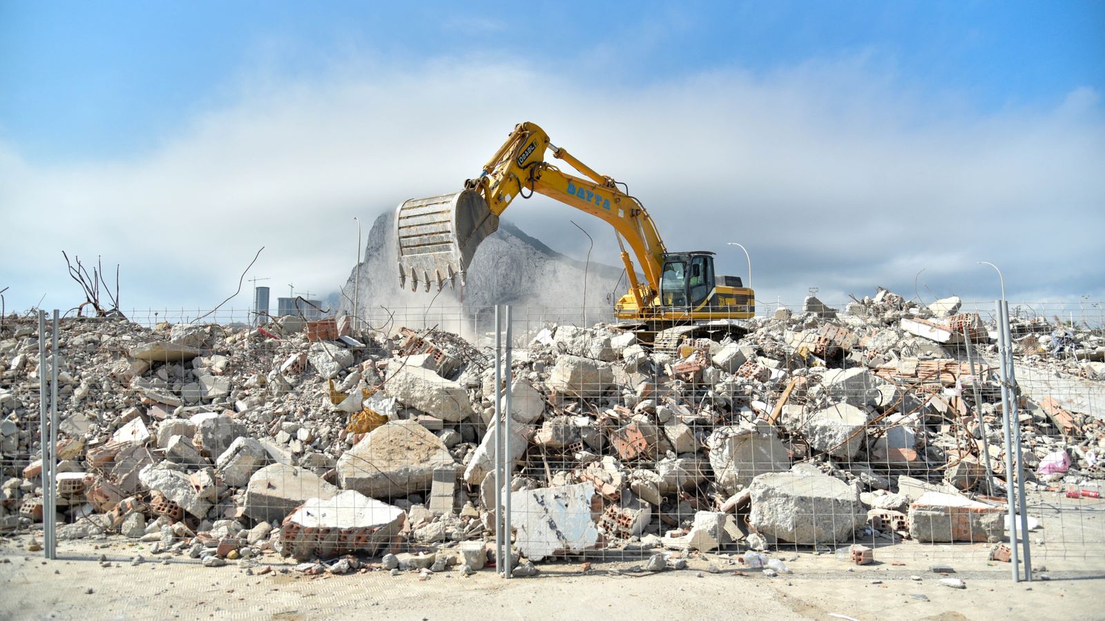 Las obras del Estadio Municipal de La Línea