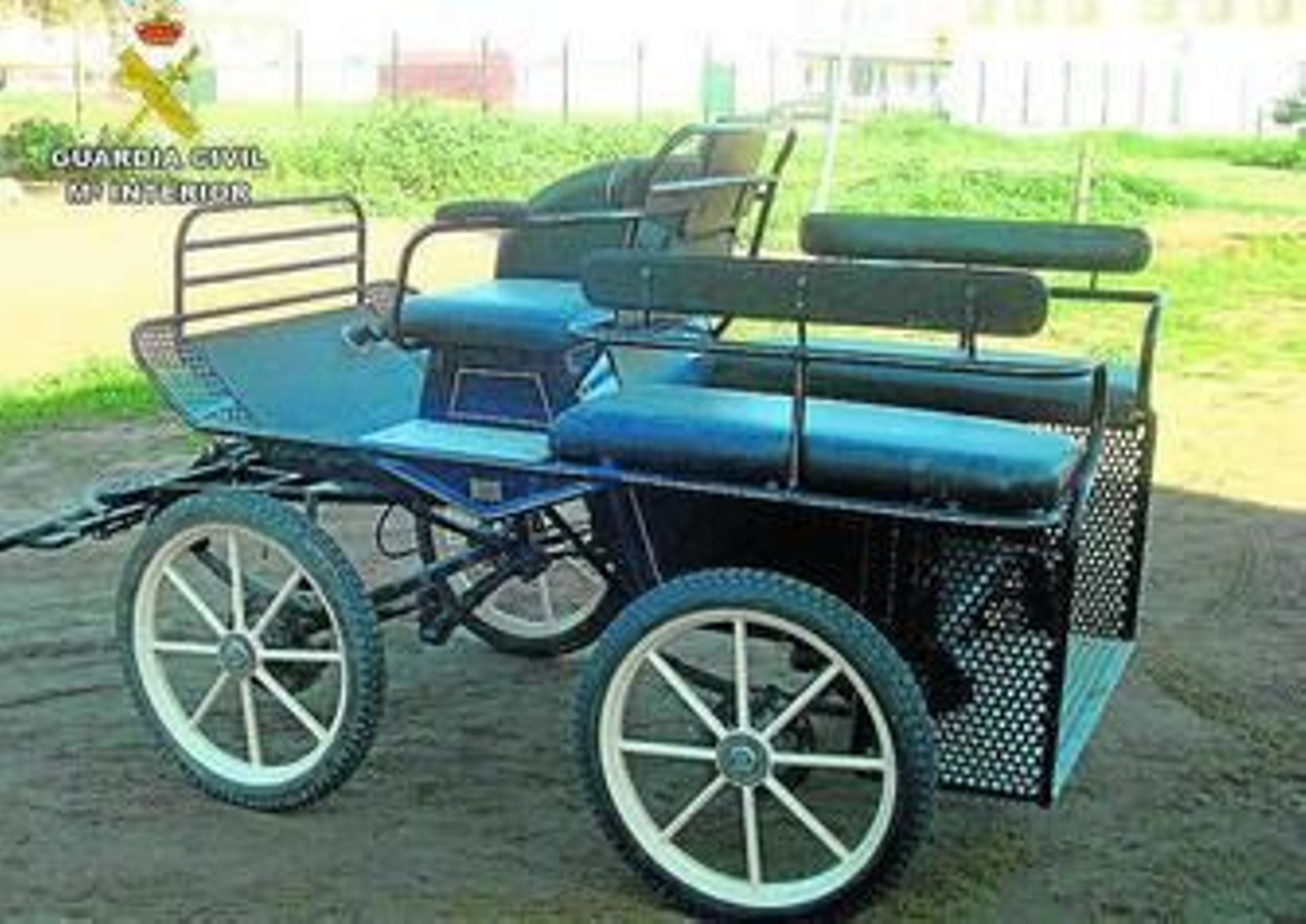 Imagen del carro maratón que había sido sustraído.