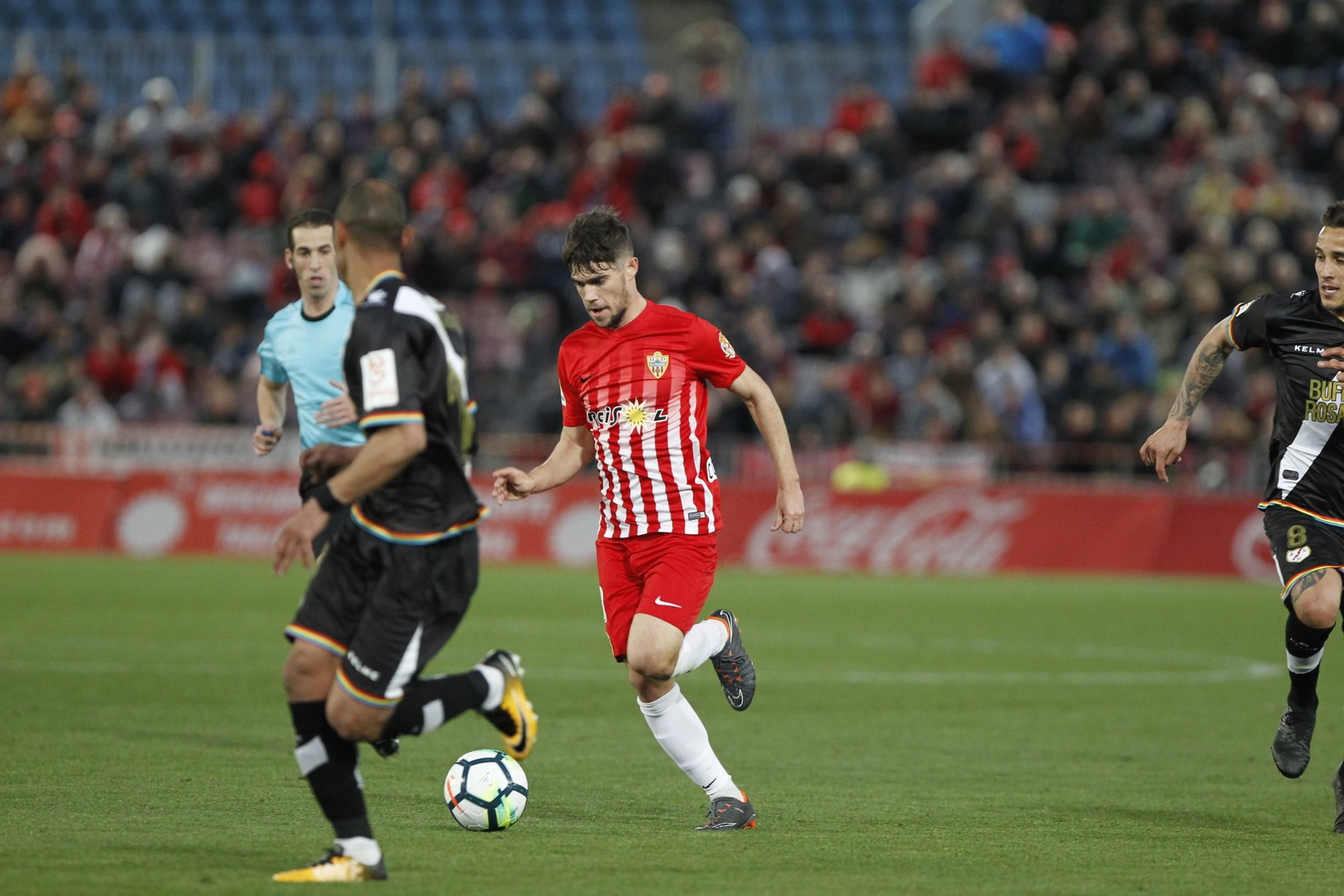 El UD Almería-Rayo Vallecano, en imágenes