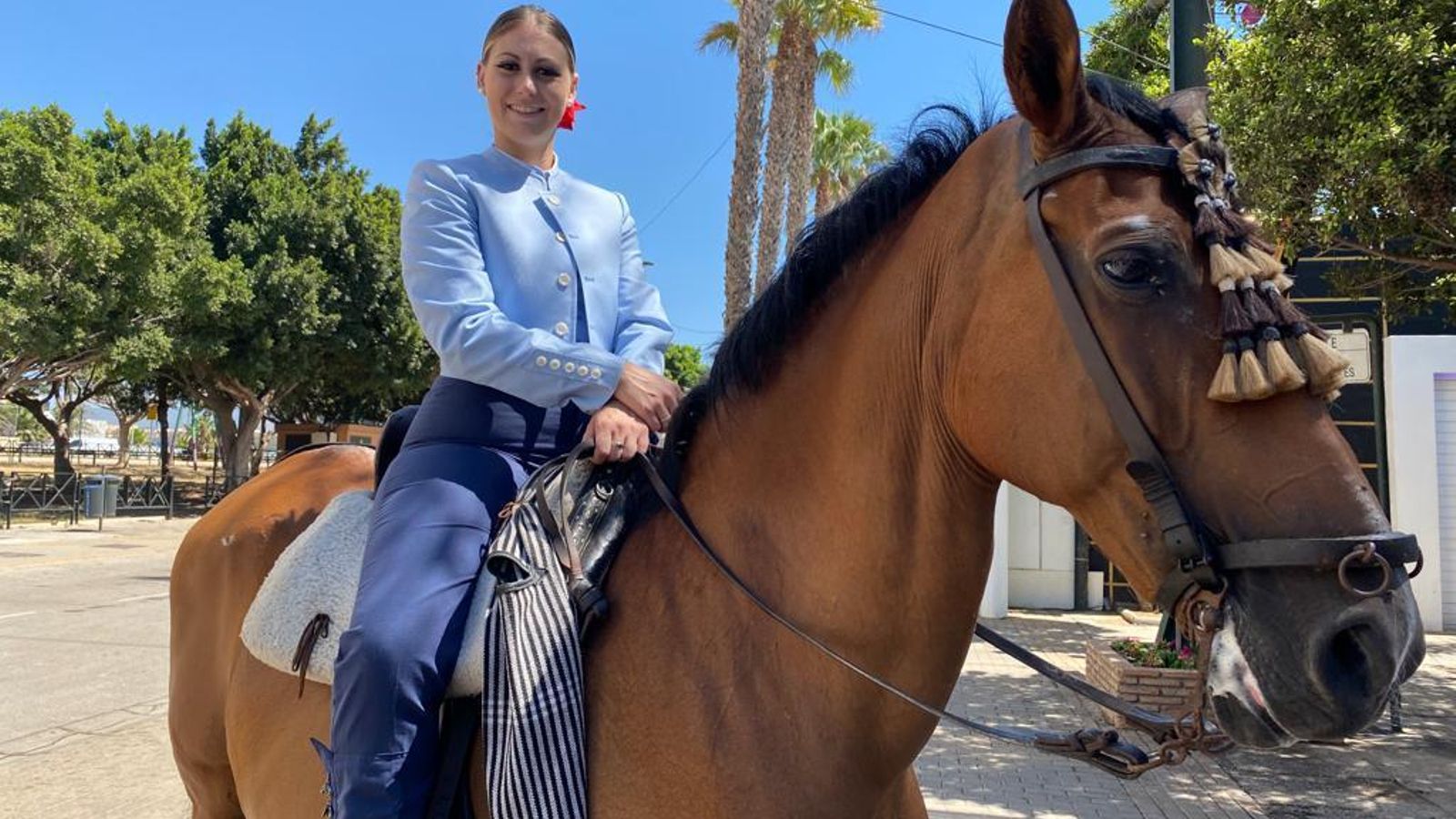 Alba sobre Gitana, alias 'Dolores' en el Cortijo de Torres.