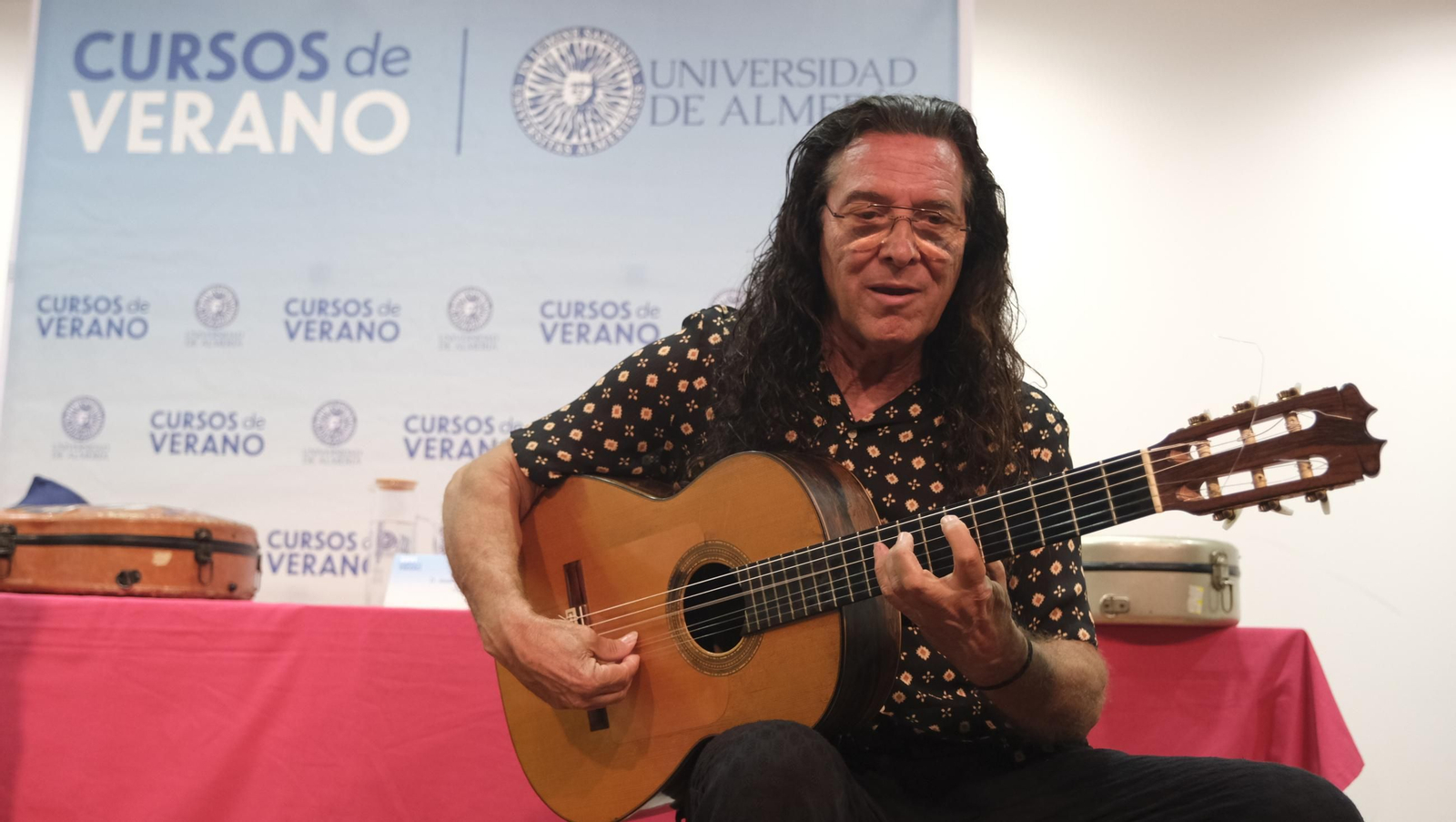 Curso de Guitarra Flamenca de Tomatito dentro de los Cursos de Verano de la UAL, en imágenes