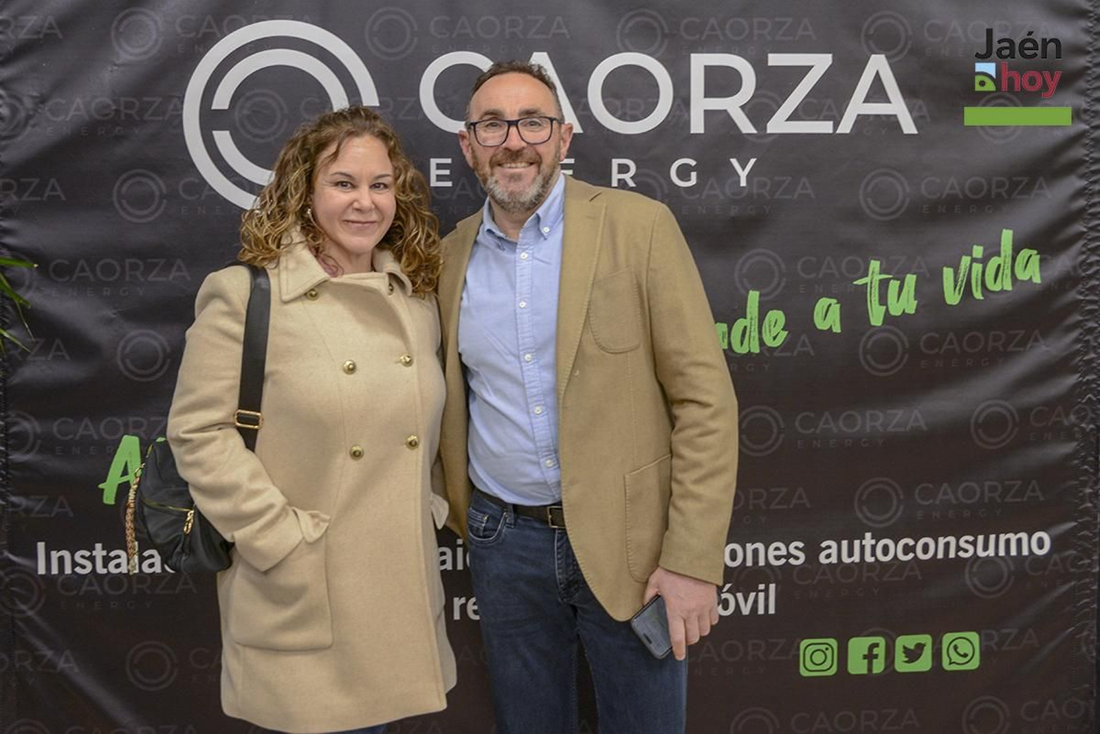 Inauguración de las instalaciones de la empresa Caorza Energy.