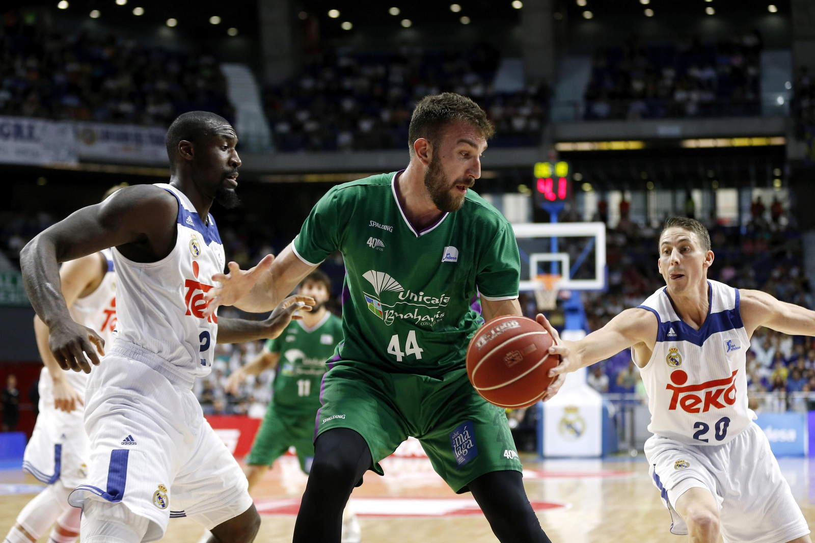 Musli, en el segundo partido de Madrid.