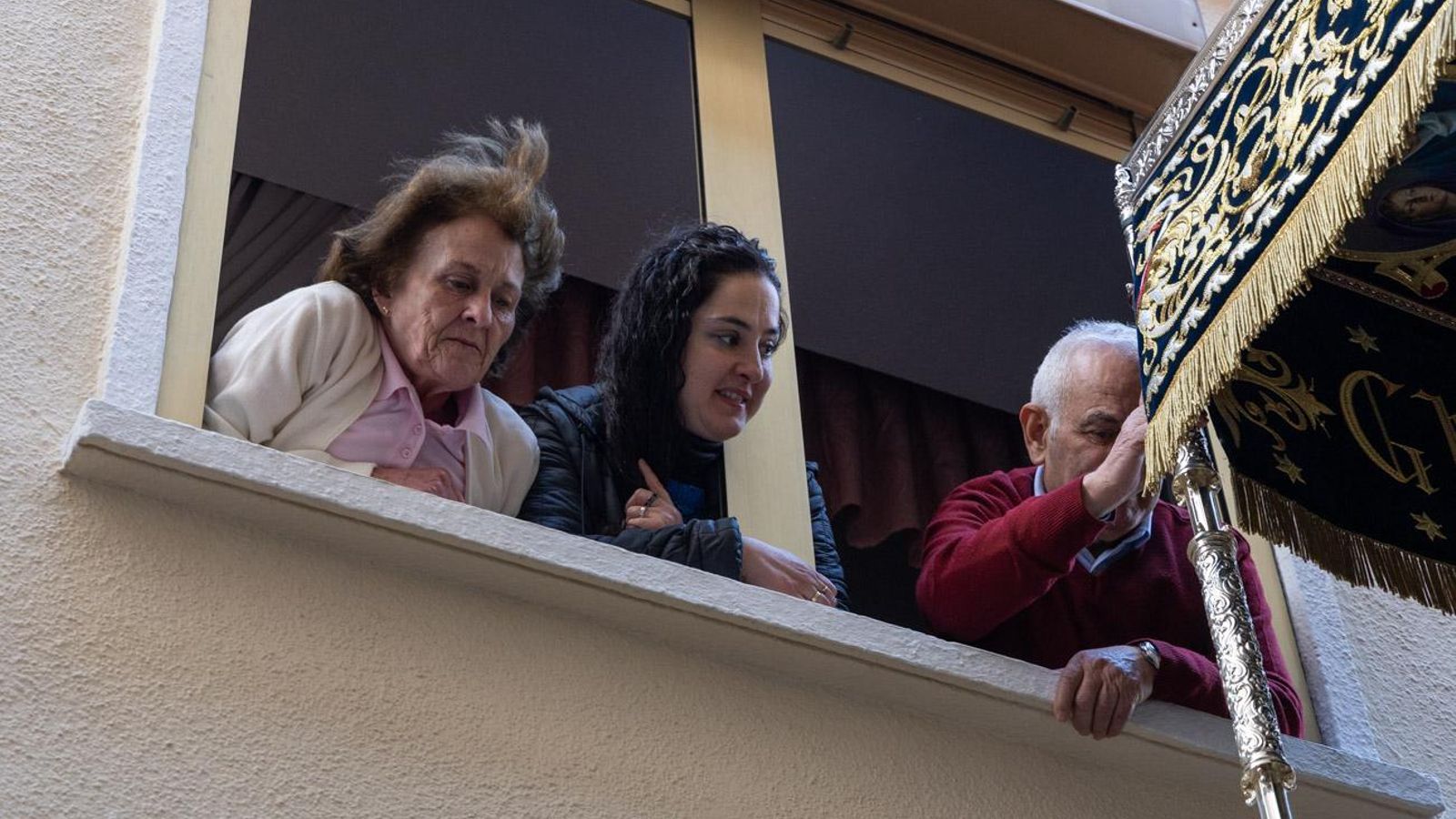 Los jiennenses se recrean con la cofradía de los Estudiantes un nuevo Lunes Santo