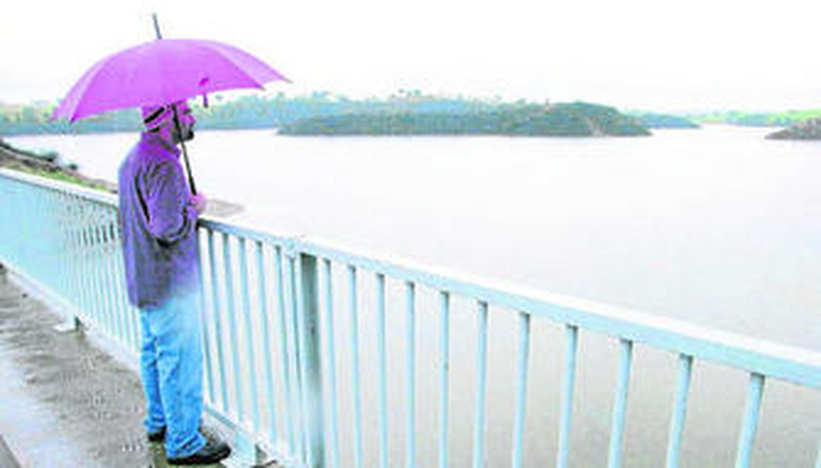 El embalse del Corumbel, en La Palma del Condado.