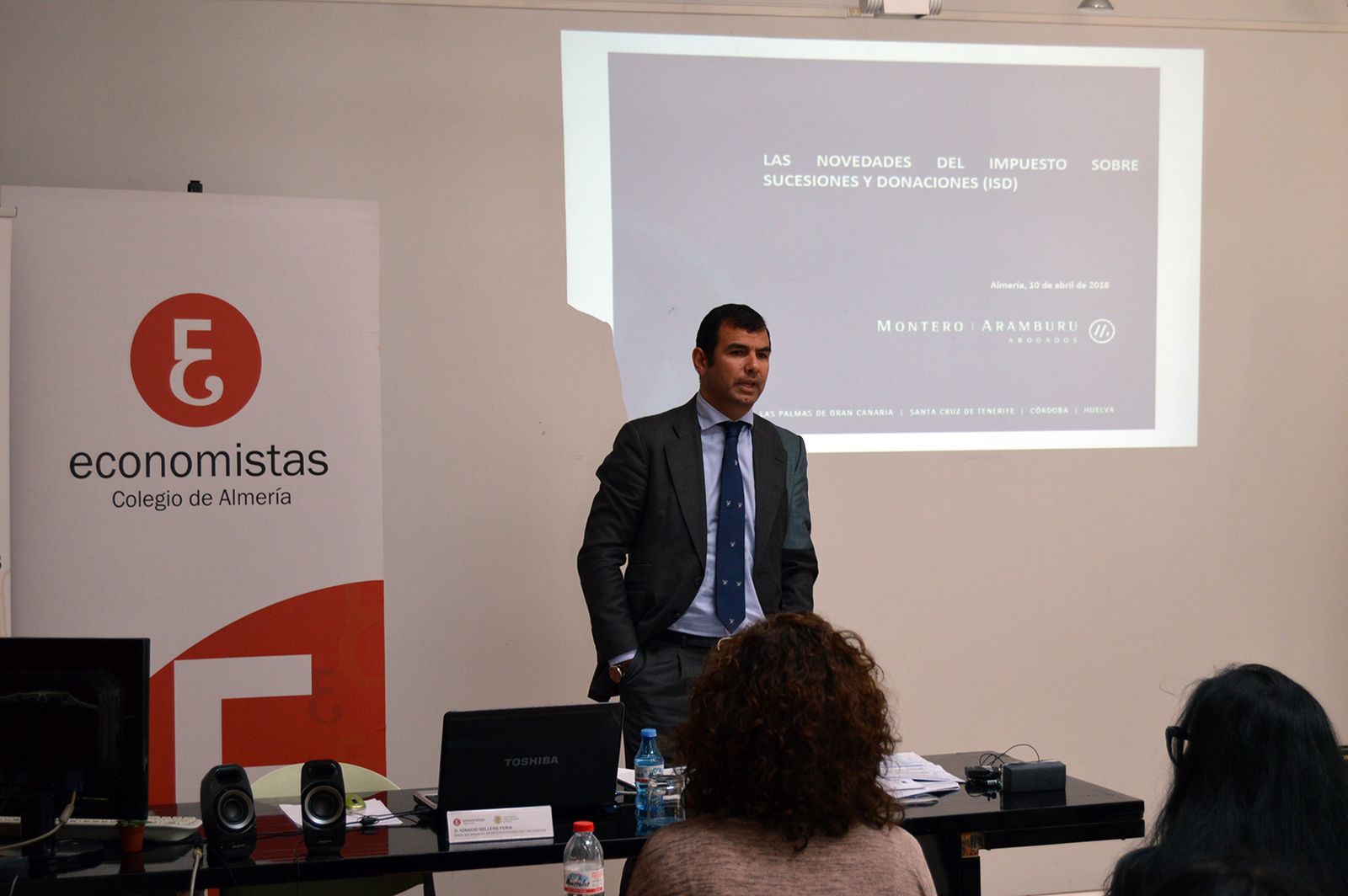 Serán en el Colegio de Aparejadores.