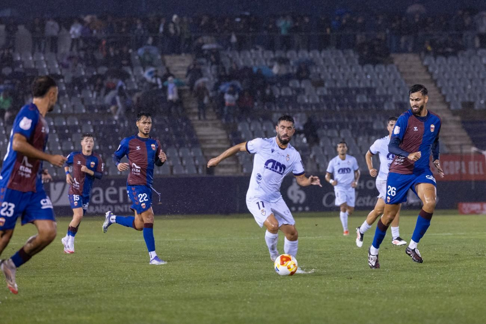 Las mejores imágenes del Real Jaén 1-3 CD Eldense de la primera ronda de la Copa del Rey