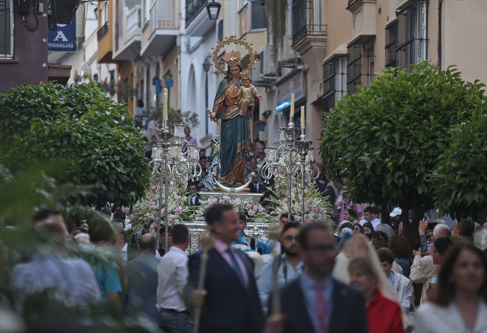 Fotos de la procesión de María Auxiliadora en Algeciras