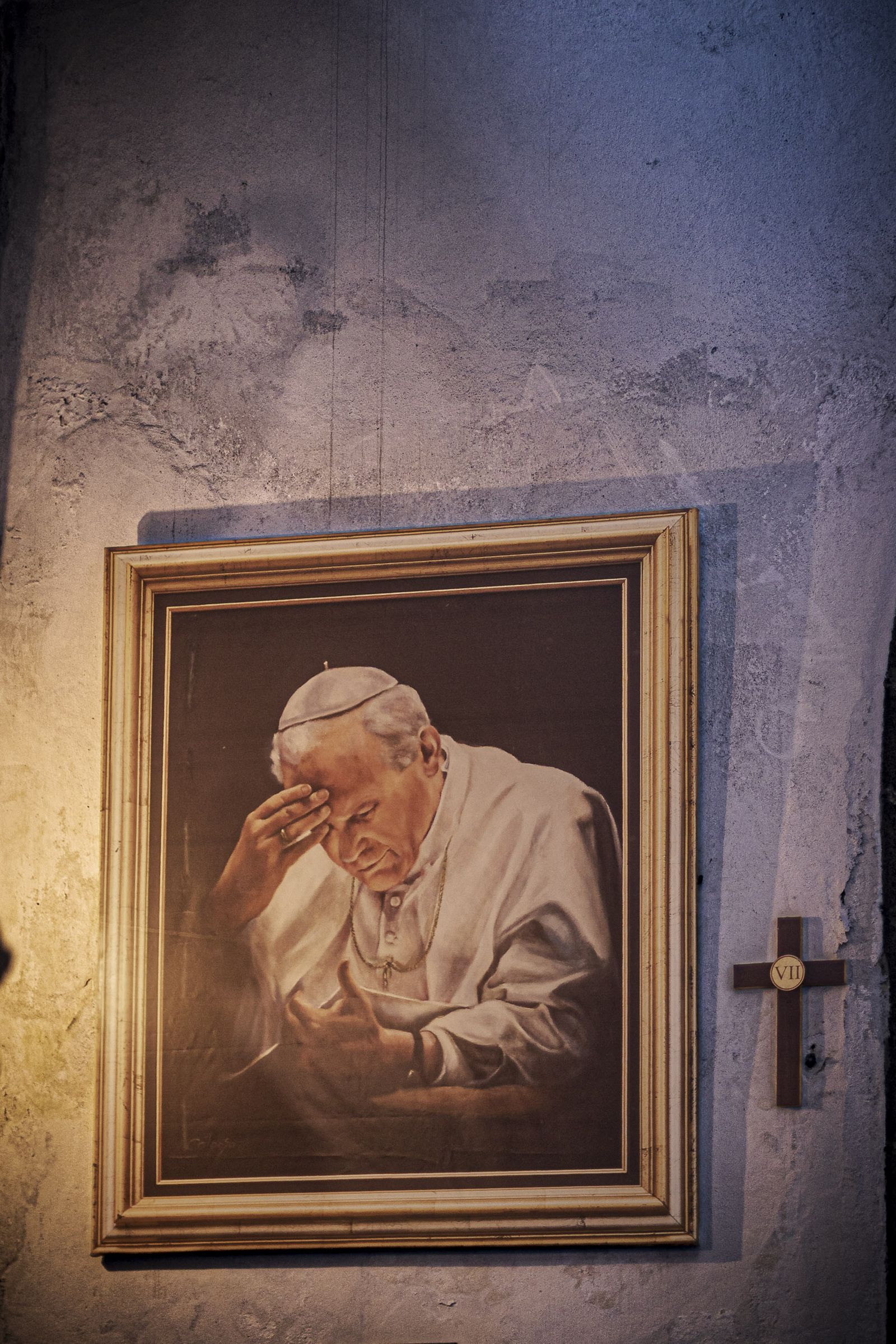 Las imágenes de los efectos de la lluvia en la Parroquia de Santa Cruz (Catedral Vieja) de Cádiz