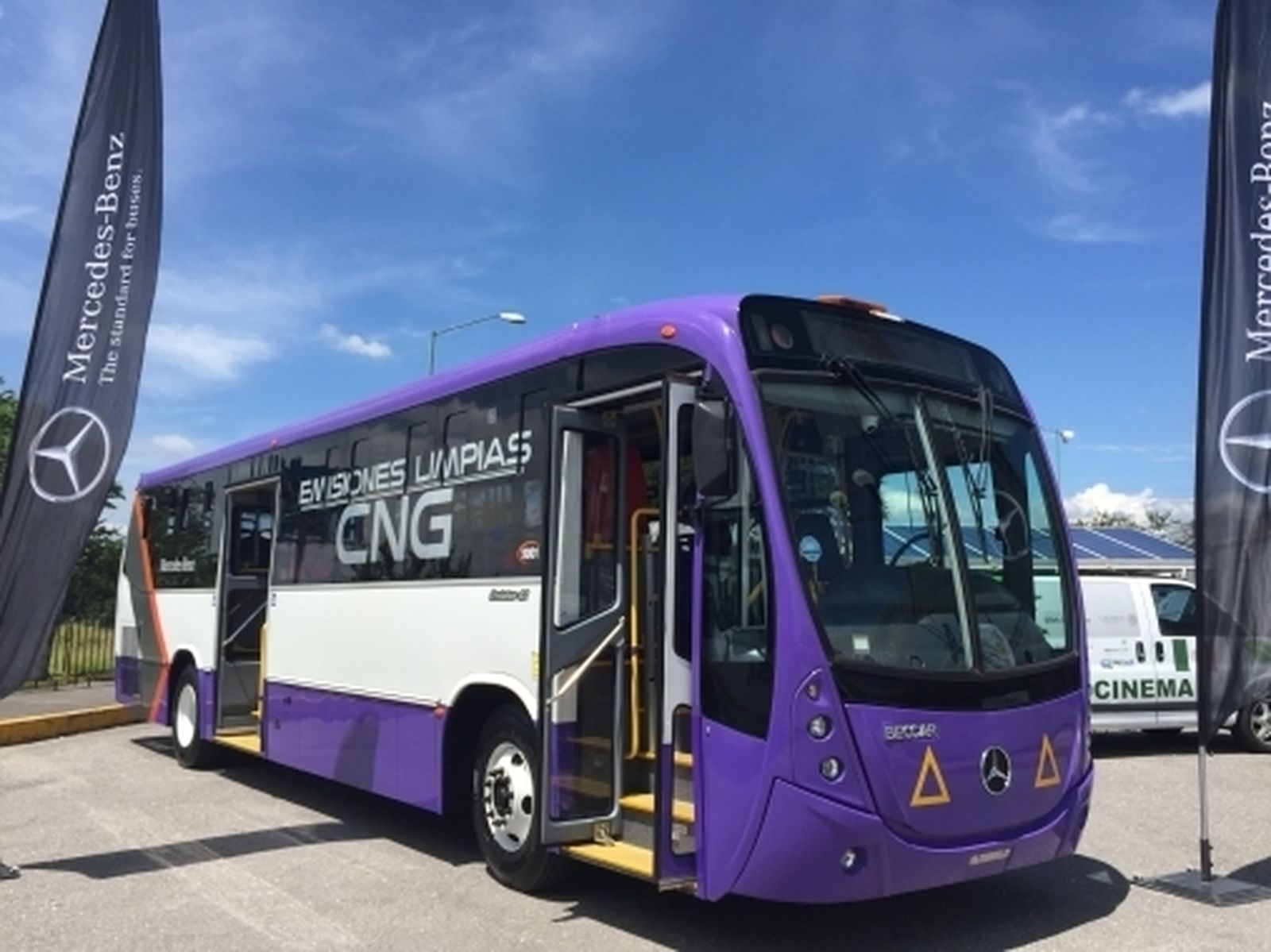 Así son los autobuses de gas comprimido que vendrán a Jerez.