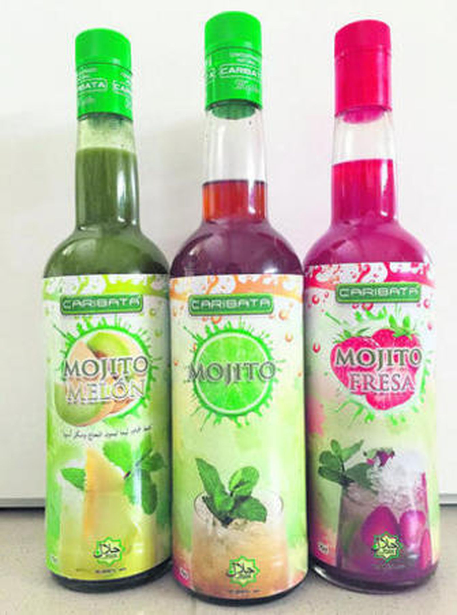 Expositor de Caribata en la feria Gulfood de Dubai.