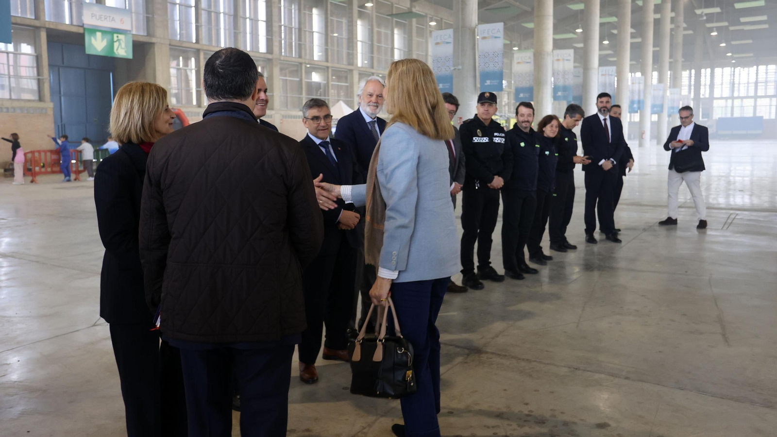La Infanta Elena y la Alcaldesa de Jerez en la Inauguración de la XX Semana de la Prevención de Incendios Mapfre 2025 en Jerez