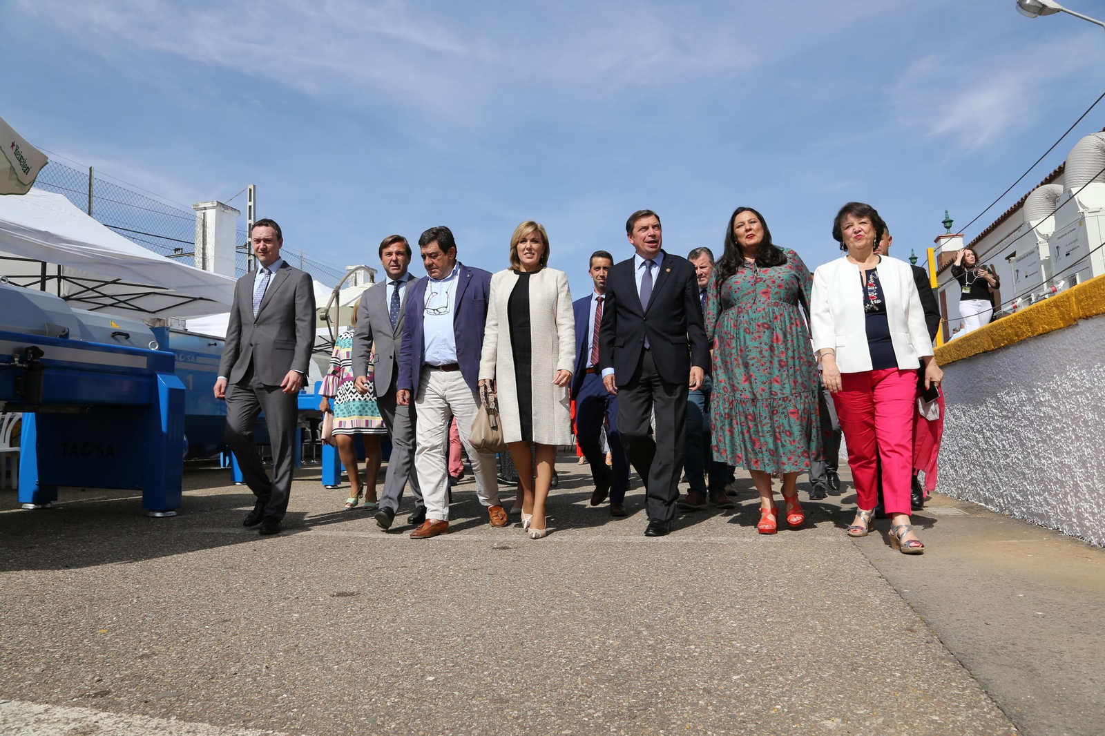 La inauguración de la Feria del Olivo de Montoro, en imágenes