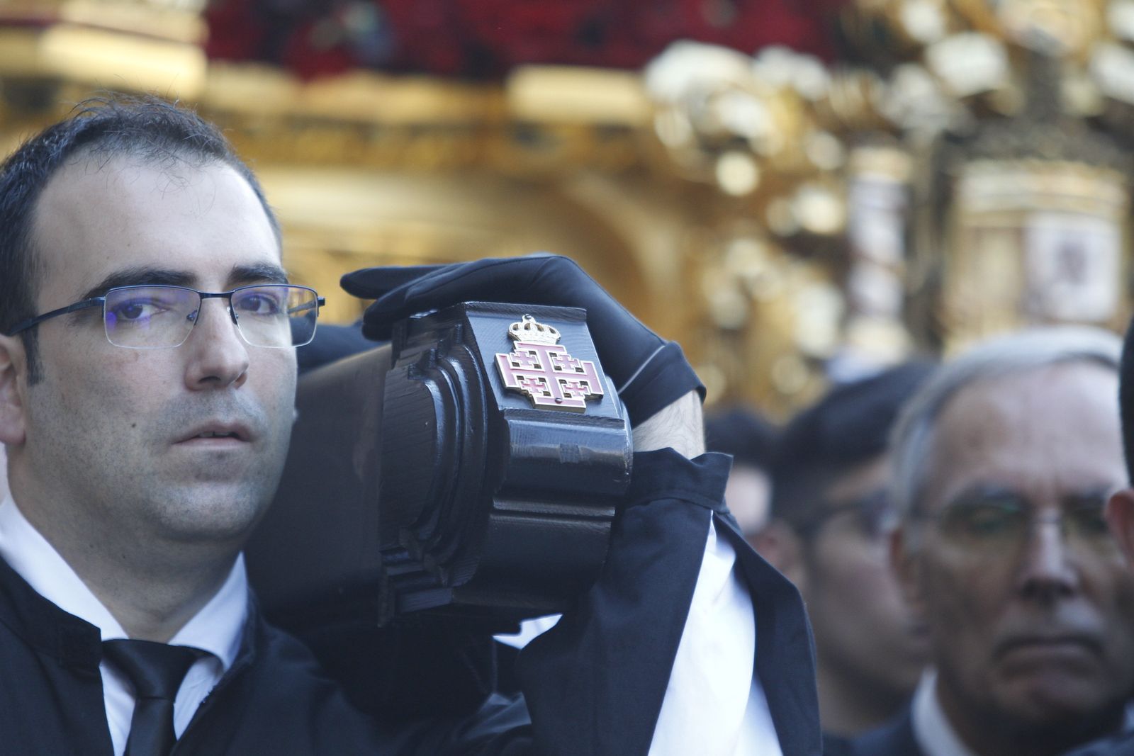 Imágenes de la Procesión del Entierro, Viernes Santo. Semana Santa Almería 2019
