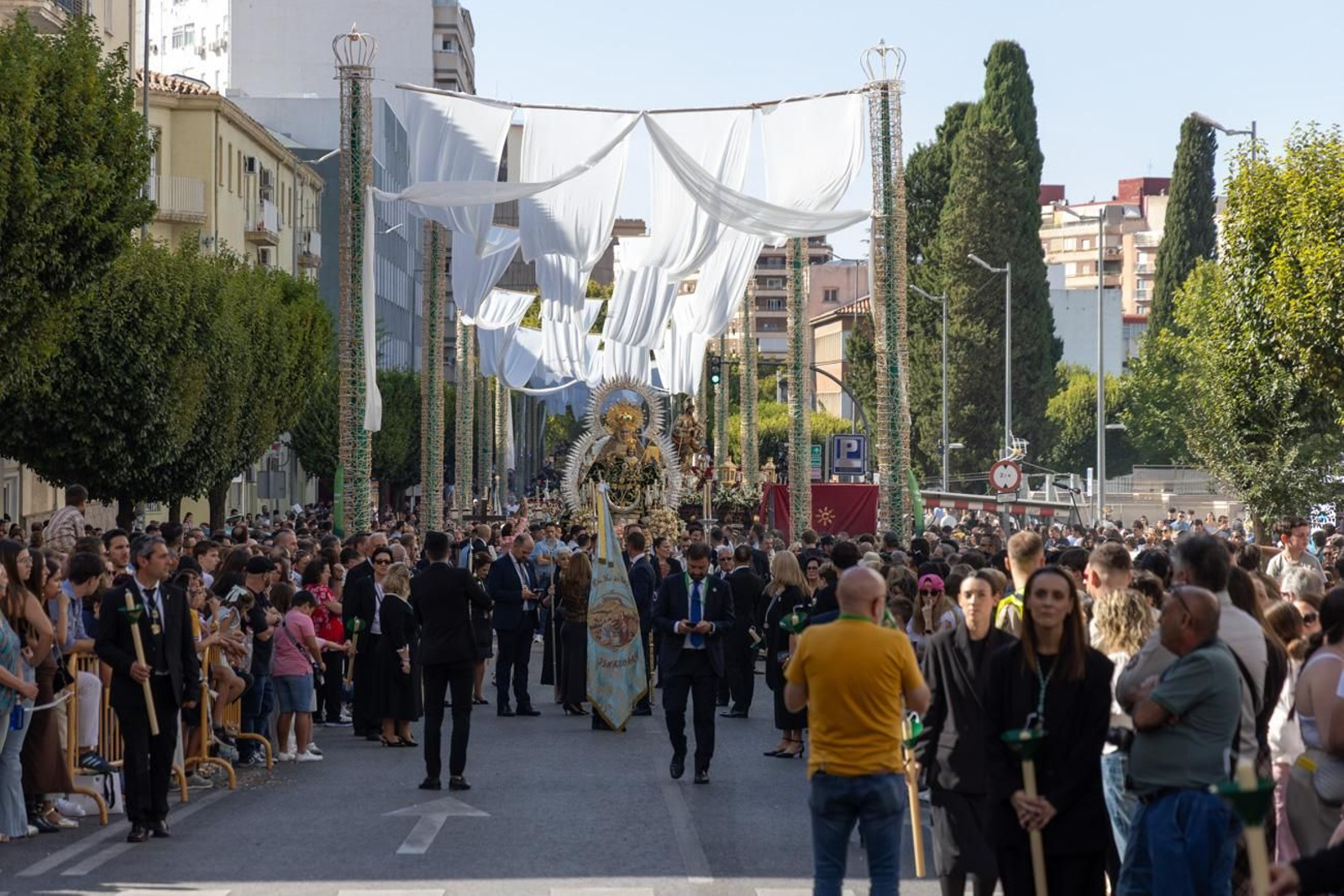 La ciudad de Jaén es testigo del Rosario Magno de la Esperanza