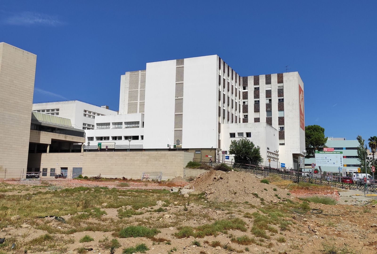 Vista del Materno Infantil.