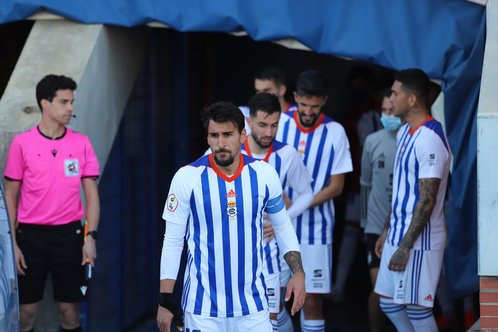 Imágenes del encuentro entre el Recreativo de Huelva y Cadiz B