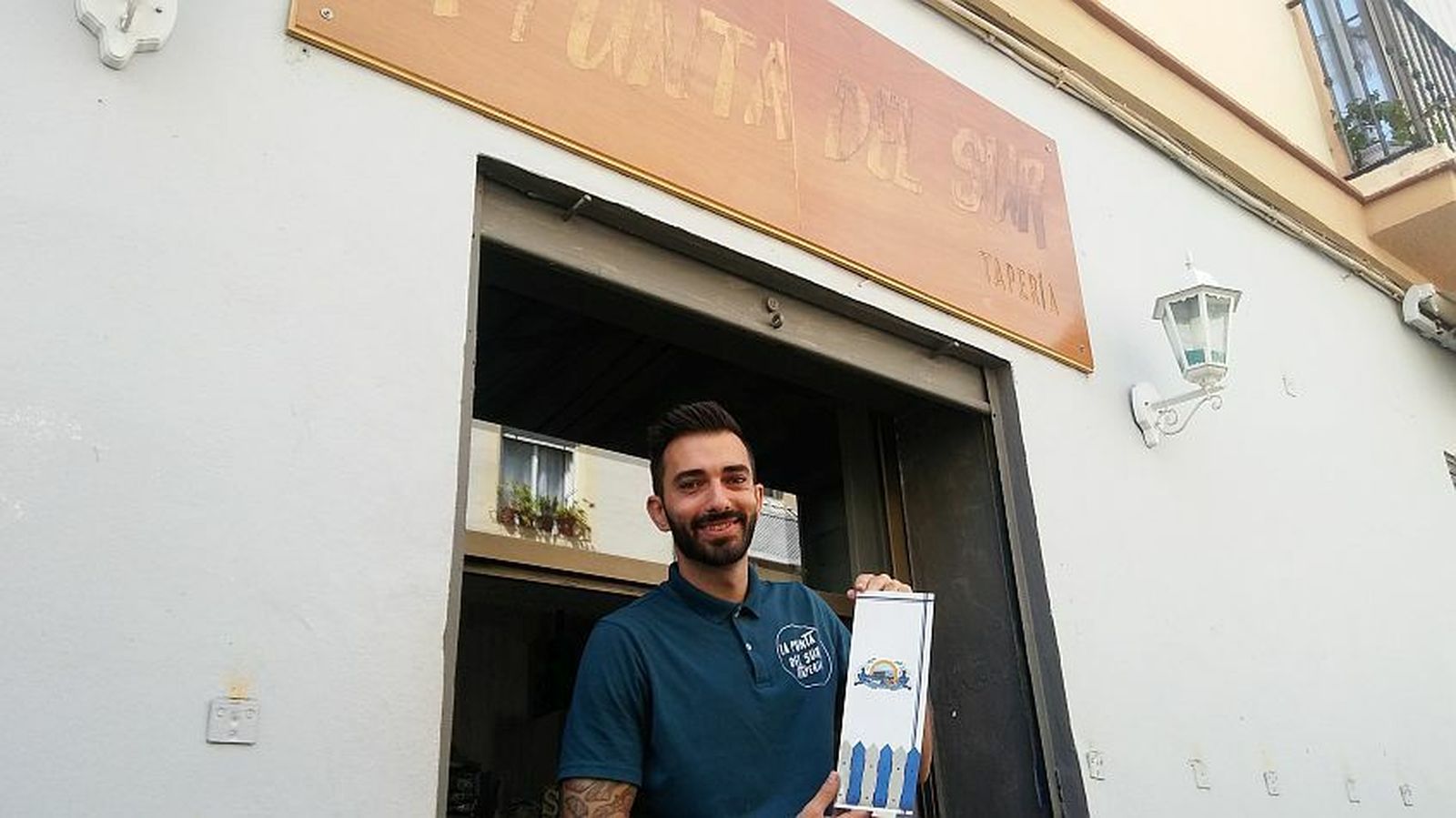 Isaac Domínguez en La Punta del Sur