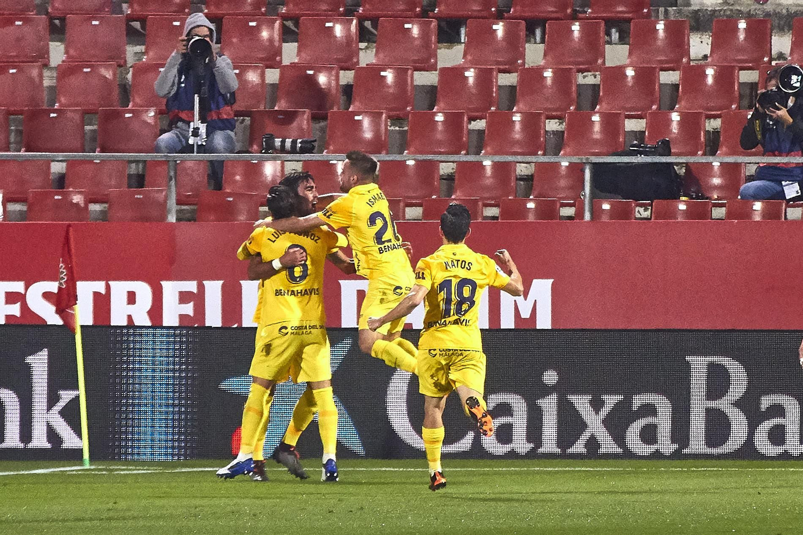 Las fotos del Girona-Málaga CF