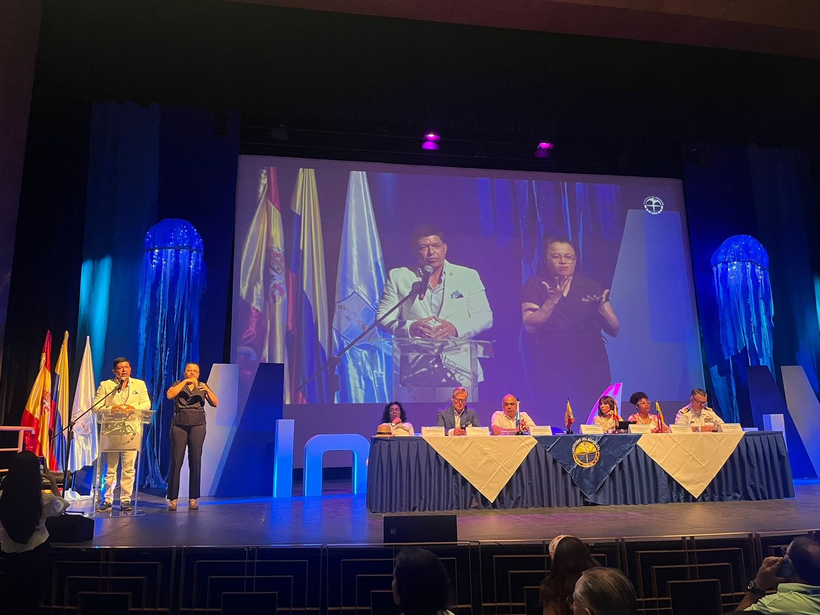 Un momento de la jornada inaugural