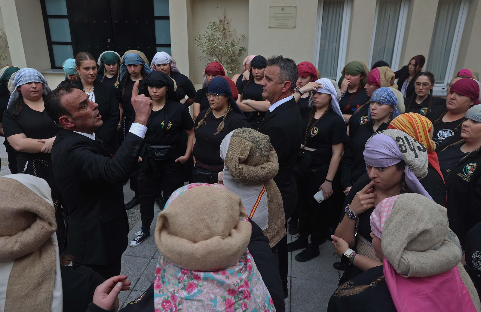 Fotos del Jueves Santo en Algeciras: Tres Caídas y Nazareno