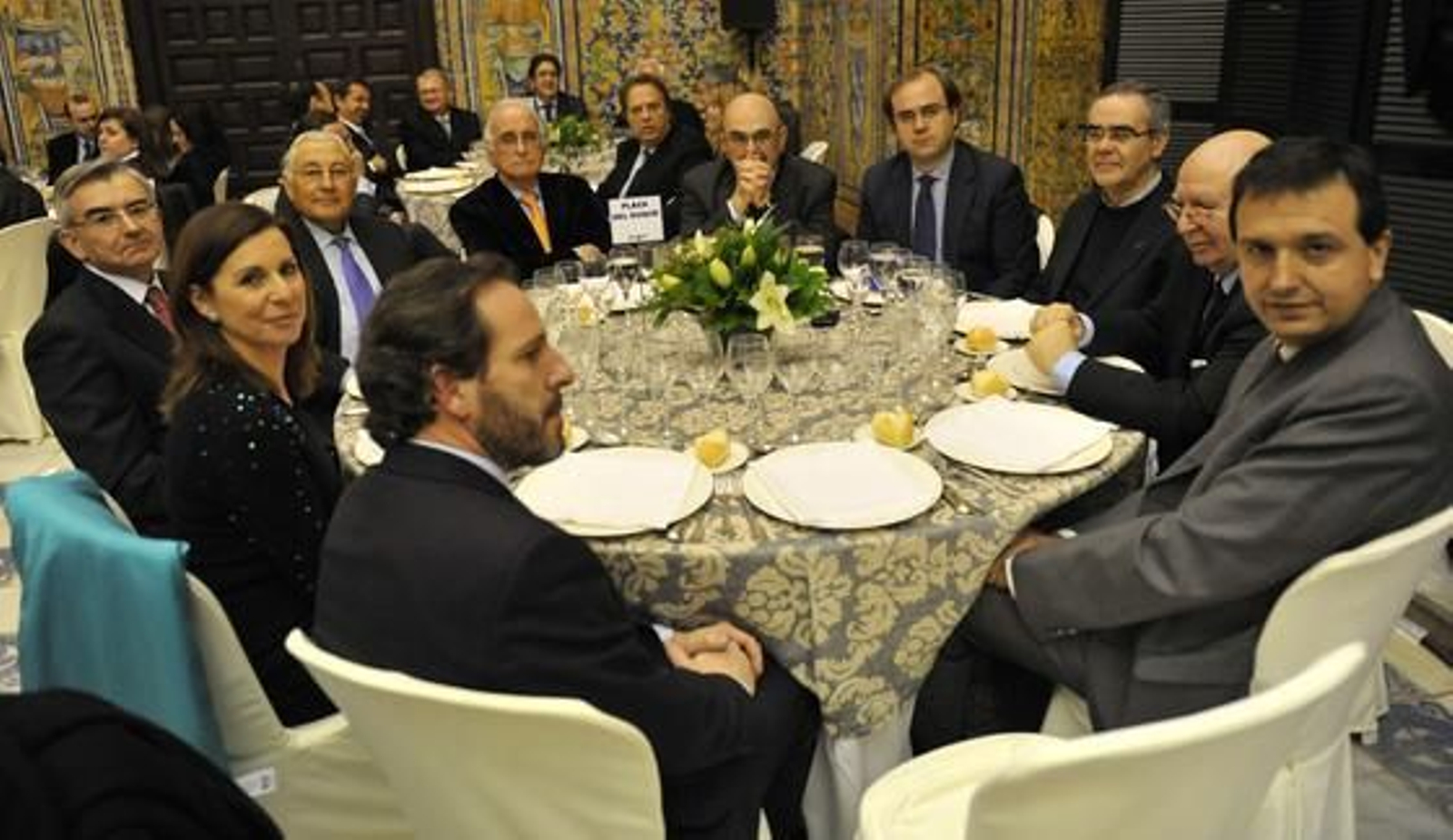El hermano Pablo Noguera, María Paz Martínez, José Joaquín León, José Ramón Fernández, José Sánchez Herrero, Alfonso Jiménez, Carlos Navarro, Fray Joaquín Domínguez, Adolfo Arenas y Juan Luis Pavón.

Foto: Antonio Pizarro / Juan Carlos Vázquez / Victoria Hidalgo / Manuel Gómez