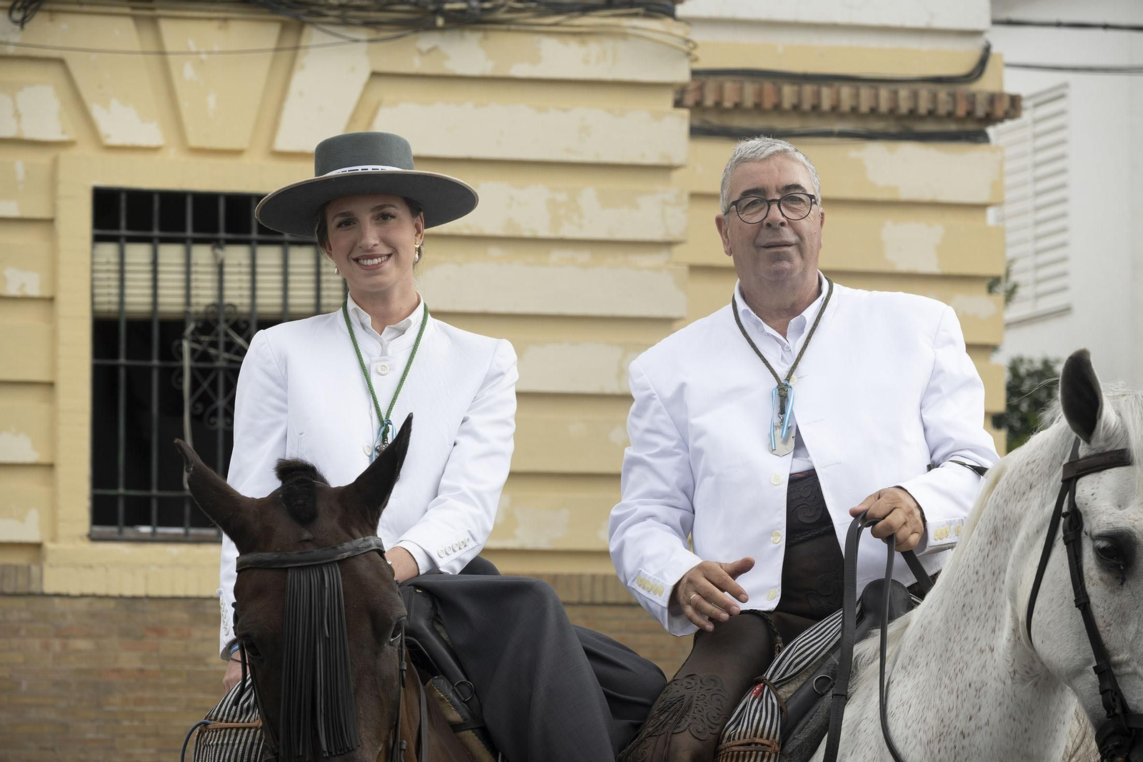 Todos los rocieros de la comitiva de la Hermandad de Huelva, en imágenes