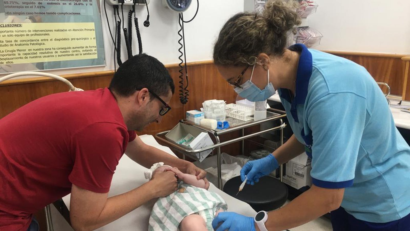 La vacunación se ha llevado a cabo en todos los centros de salud de la provincia de Almería