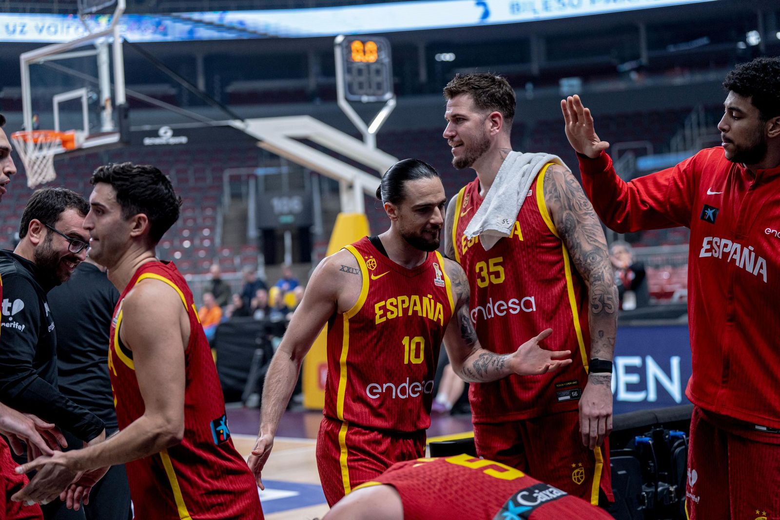 Las mejores fotos del Ucrania-España de baloncesto