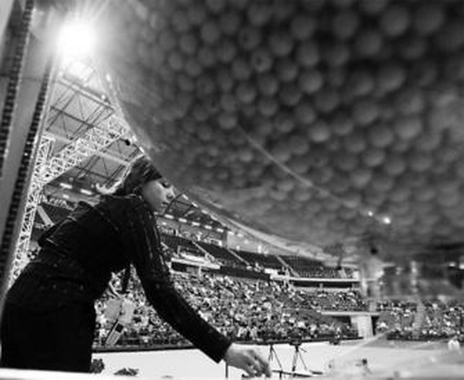 Imagen del sorteo de VPO celebrado por el Ayuntamiento de Málaga en la Navidad de 2006.