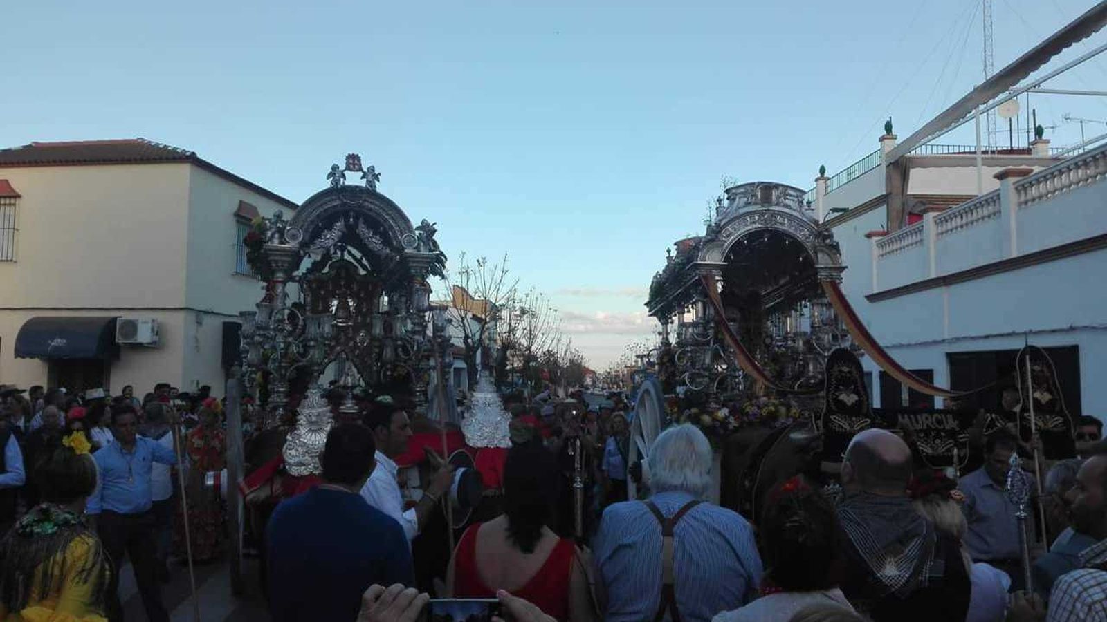 Los almerienses en Benacazón.