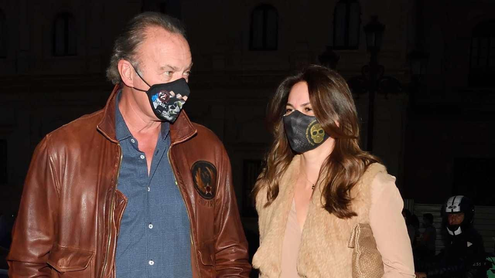 Bertín Osborne y Fabiola, en un acto de su fundación.