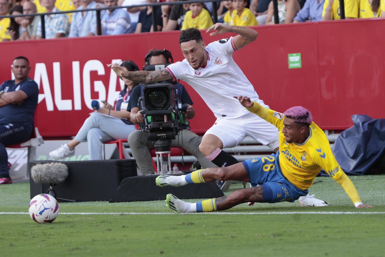 Las imágenes del Sevilla - Las palmas